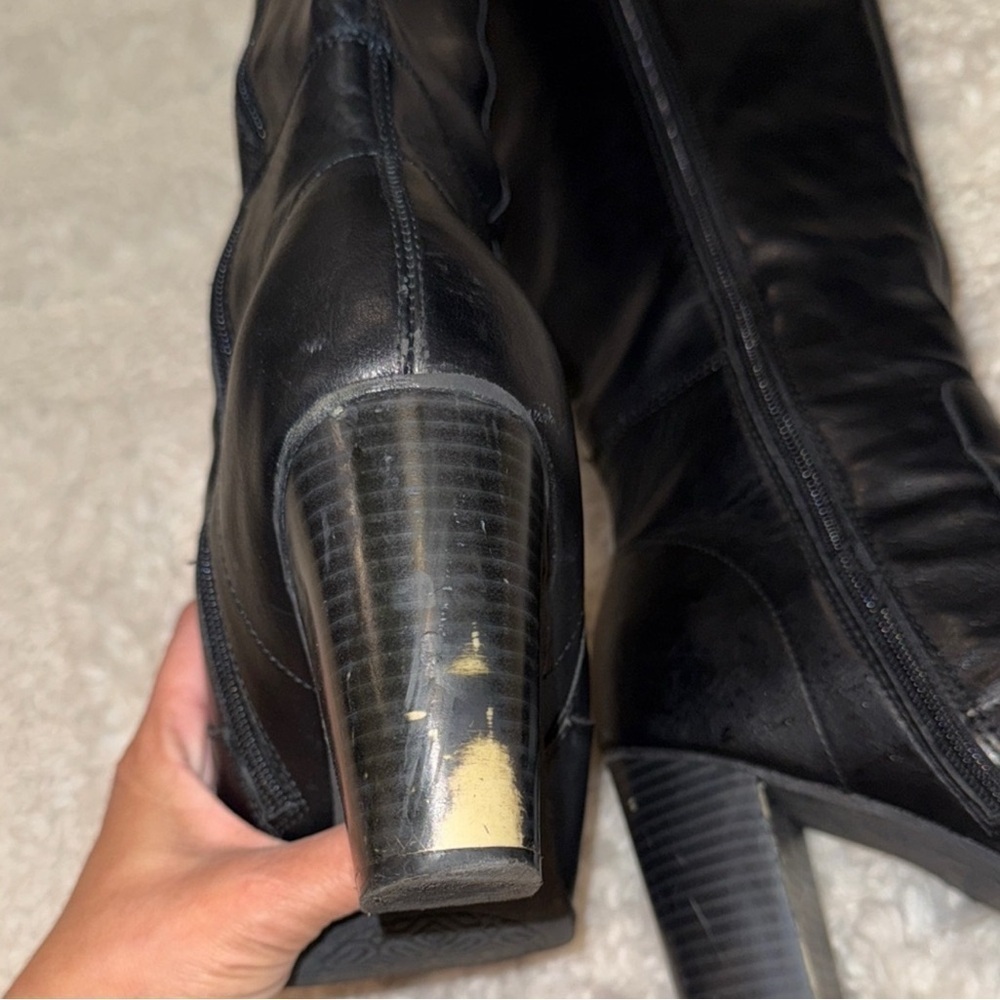 Style & Co. Black Heeled Boots - Picture 4 of 10